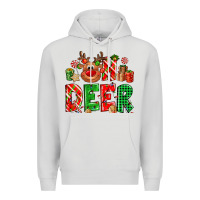 Oh Deer Reindeer Premium Hoodie | Teevron