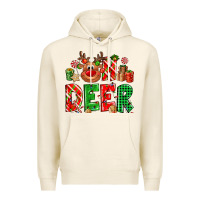 Tofu Oh deer Reindeer Premium Hoodie - NancyCooperArtShop