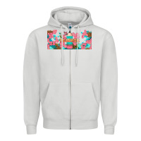 Dove Grey teacher floral pencil libbey glass Zipper Hoodie - BundleAndBundleShop