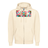 Sandshell teacher floral pencil libbey glass Zipper Hoodie - BundleAndBundleShop