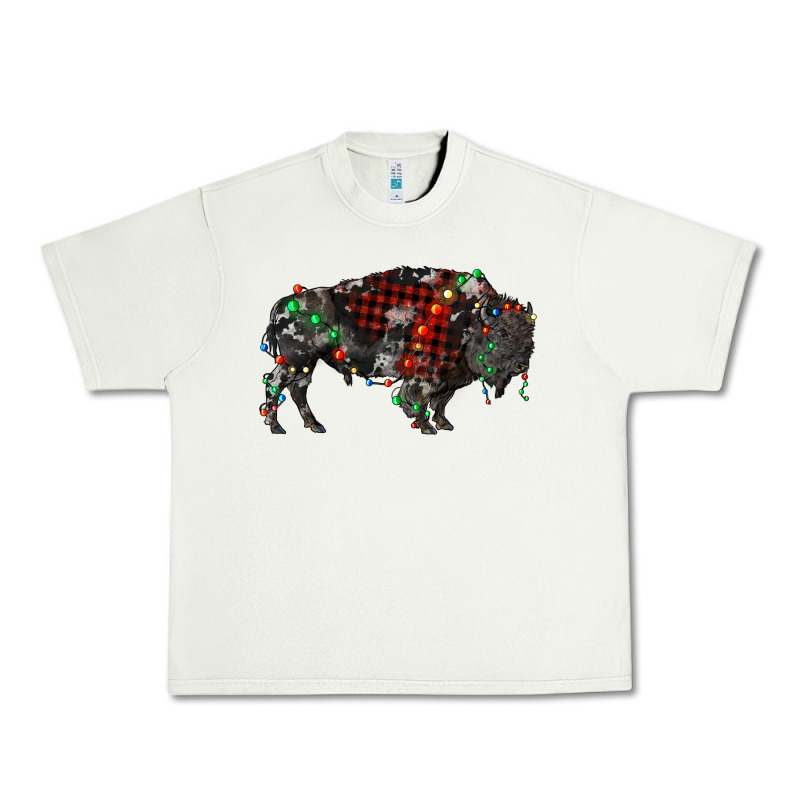 Christmas Bison Urban Heavy Tee by RanaPortraitStore | Teevron