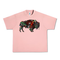 Salmon christmas bison Urban Heavy Tee - RanaPortraitStore