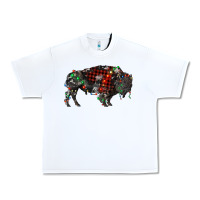 White christmas bison Urban Heavy Tee - RanaPortraitStore