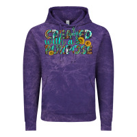 Cloud Purple created with a purpose Vintage Hoodie - texasbilliewilder