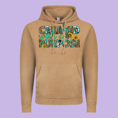 Vintage Hoodie created with a purpose