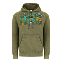 Vintage Olive created with a purpose Vintage Hoodie - texasbilliewilder
