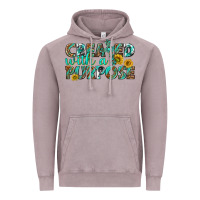 Vintage Zinc created with a purpose Vintage Hoodie - texasbilliewilder