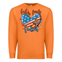 Carrot faith family freedom Premium Sweatshirt - MaliasSmallBusiness