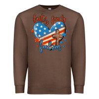 Chestnut faith family freedom Premium Sweatshirt - MaliasSmallBusiness
