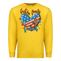 Lemon faith family freedom Premium Sweatshirt - MaliasSmallBusiness