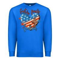True Royal faith family freedom Premium Sweatshirt - MaliasSmallBusiness