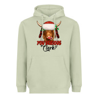 Matcha you serious clark highland cow Heavyweight Hoodie - Jasminsmagicworld