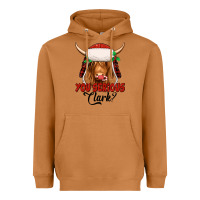 Meerkat you serious clark highland cow Heavyweight Hoodie - Jasminsmagicworld