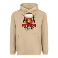 Mushroom you serious clark highland cow Heavyweight Hoodie - Jasminsmagicworld