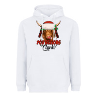 White you serious clark highland cow Heavyweight Hoodie - Jasminsmagicworld