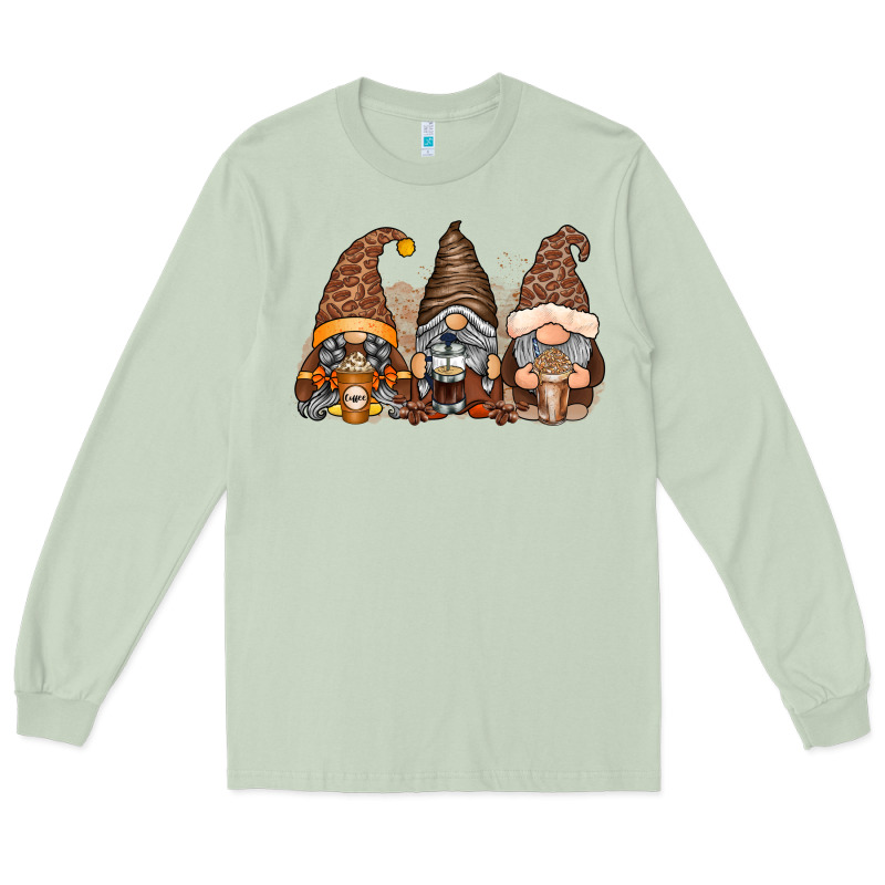 Coffee Gnomes Long Sleeve Tee by RacoonDesign | Teevron