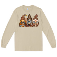 Mushroom coffee gnomes Long Sleeve Tee - RacoonDesign