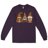 Plum coffee gnomes Long Sleeve Tee - RacoonDesign