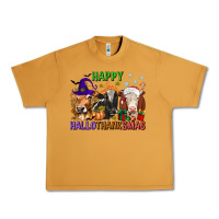 Peanut Butter happy hallothanksmas with cow Urban Heavy Tee - texasbilliewilder