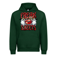 Foreset Green freak in the sheets Urban Hoodie - BarkalooDesign
