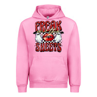 Fuchsia Pink freak in the sheets Urban Hoodie - BarkalooDesign