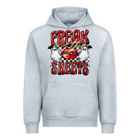 Heather Grey freak in the sheets Urban Hoodie - BarkalooDesign