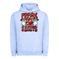 Pigment Grape Ice freak in the sheets Urban Hoodie - BarkalooDesign
