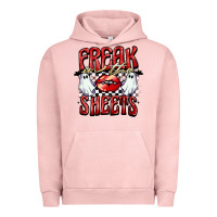 Pigment Salmon freak in the sheets Urban Hoodie - BarkalooDesign