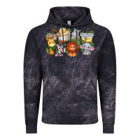 Cloud Black cute baby safari animals coffee cups Vintage Hoodie - texasbilliewilder