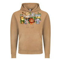 Vintage Camel cute baby safari animals coffee cups Vintage Hoodie - texasbilliewilder