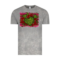 Cloud Rock Valentine Cactus Heart with Roses Vintage Tee - RanaPortraitStore