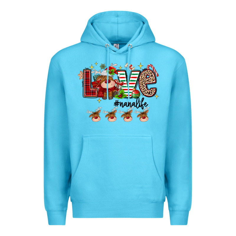 Love Christmas Premium Hoodie by MaliasSmallBusiness | Teevron