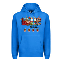 True Royal love christmas Premium Hoodie - MaliasSmallBusiness