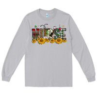 Moon Dust christmas nurse sunflower Long Sleeve Tee - FaDigitalArtStudio