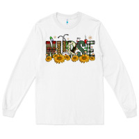 White christmas nurse sunflower Long Sleeve Tee - FaDigitalArtStudio
