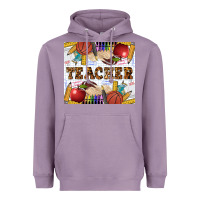 Lavender Western Teacher Heavyweight Hoodie - LillyAllenDesigns