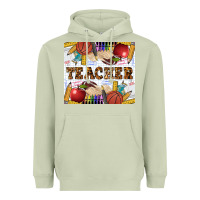 Matcha Western Teacher Heavyweight Hoodie - LillyAllenDesigns
