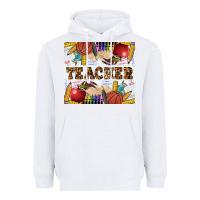 White Western Teacher Heavyweight Hoodie - LillyAllenDesigns