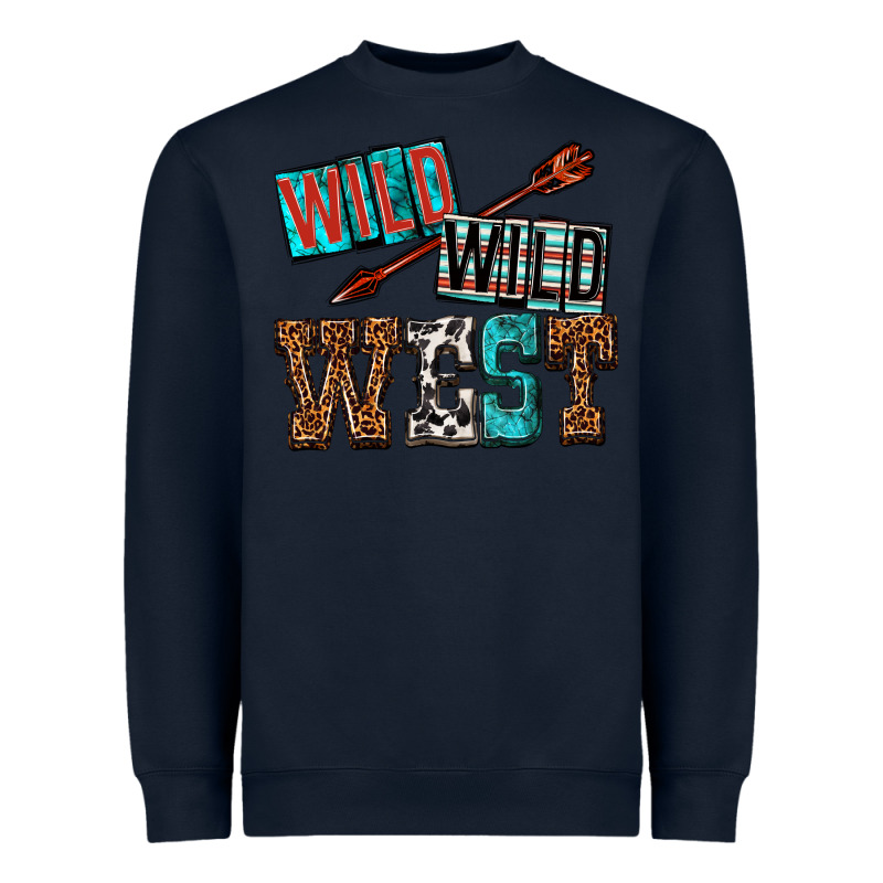 Wild Wild West Heavyweight Sweatshirt by texasbilliewilder | Teevron