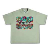 Oil Green tired as a mother Urban Heavy Tee - Zillion Design Studio