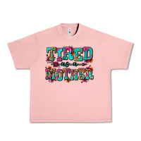 Salmon tired as a mother Urban Heavy Tee - Zillion Design Studio
