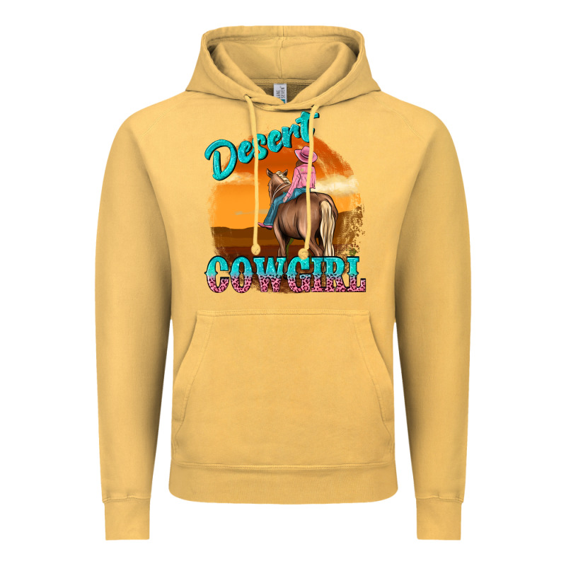 Desert Cowgirl Vintage Hoodie by texasbilliewilder | Teevron