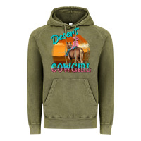 Vintage Olive desert cowgirl Vintage Hoodie - texasbilliewilder