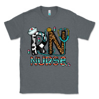 Charcoal Heather rn nurse Classic Tee - CowhideDigitalArt