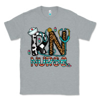 Heather Grey rn nurse Classic Tee - CowhideDigitalArt