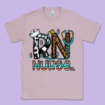 Rn Nurse Classic Tee Designed By Cowhidedigitalart