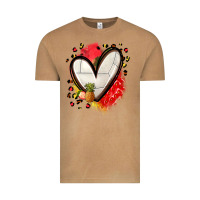 Vintage Camel fruits and volleyball heart Vintage Tee - Zillion Design Studio