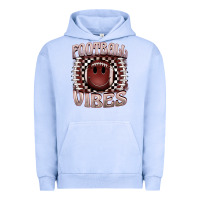 Pigment Grape Ice football vibes smiley face Urban Hoodie - BarkalooDesign