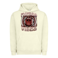 Pigment Pistachio football vibes smiley face Urban Hoodie - BarkalooDesign