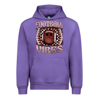 Tulip football vibes smiley face Urban Hoodie - BarkalooDesign